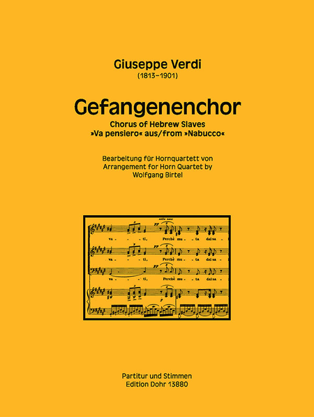 Gefangenenchor "Va pensiero" (für Hornquartett) (aus "Nabucco")