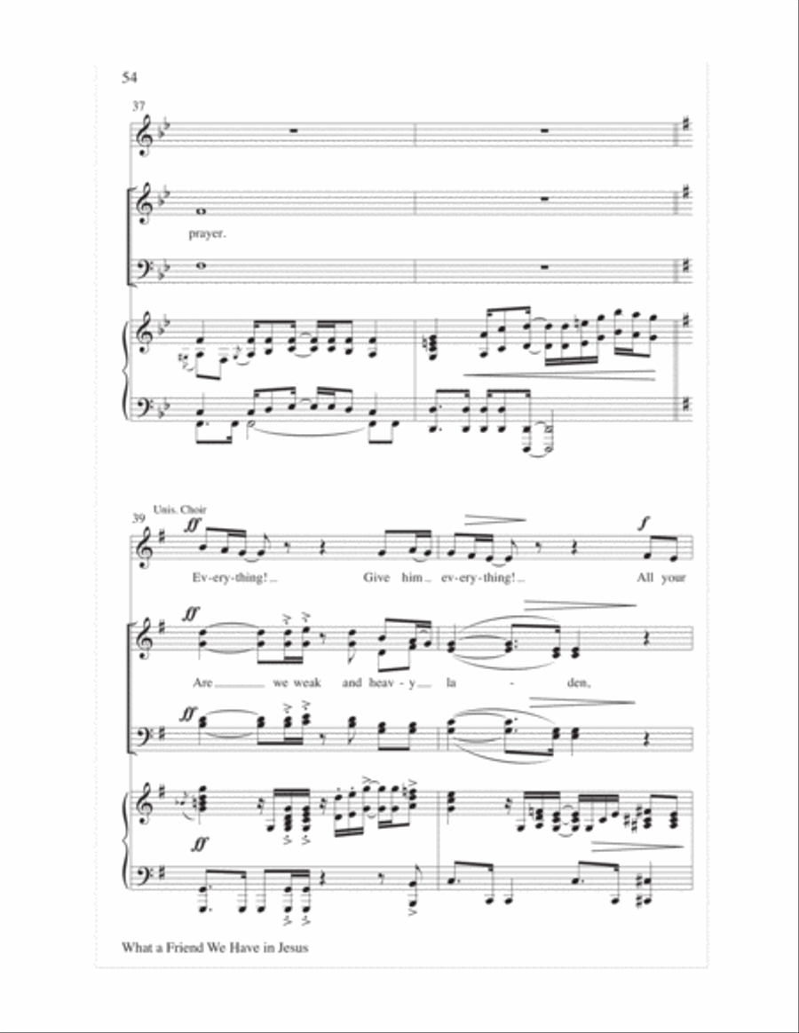 Let the Children Sing 4-Part scores gallery preview page 56