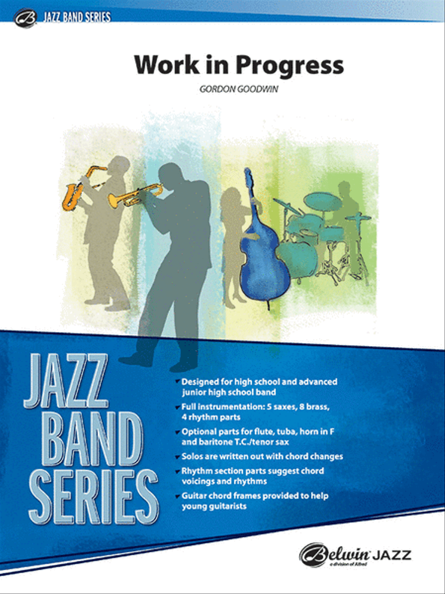 Work in Progress Jazz Ensemble scores gallery preview page 1
