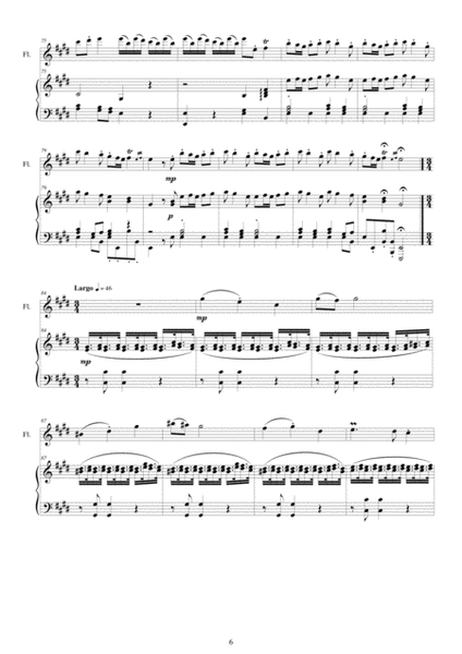 Vivaldi - Concerto No.1 in E Major 'Spring' RV 269 Flute and Piano image number null