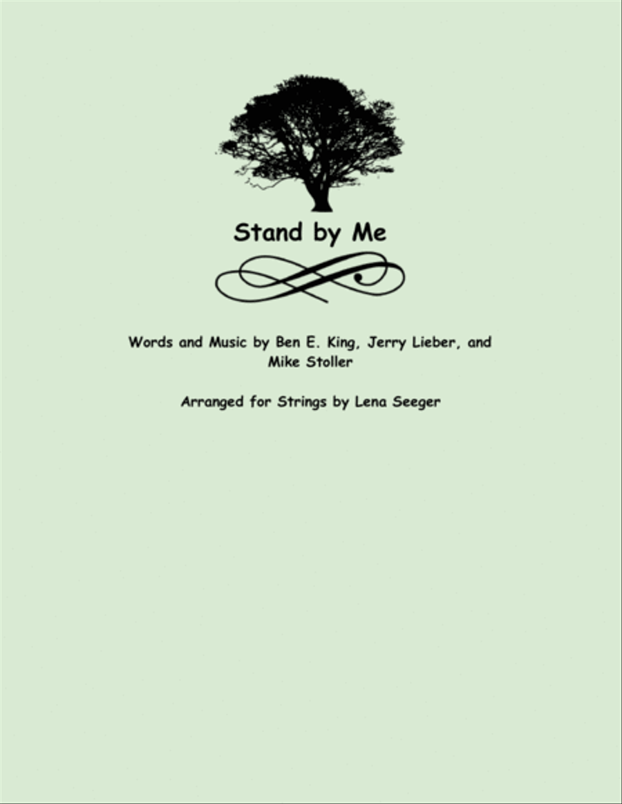 Stand By Me String Quartet scores gallery preview page 1