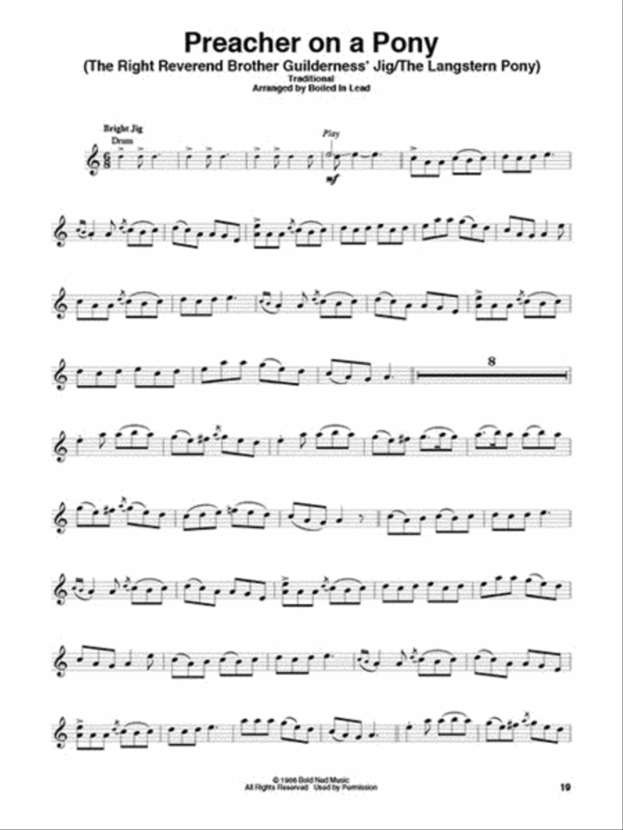 Celtic Rock Violin Solo scores gallery preview page 5