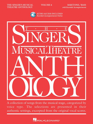 Singers Musical Theatre Anth V4 Bar/Bass Book/Online Audio