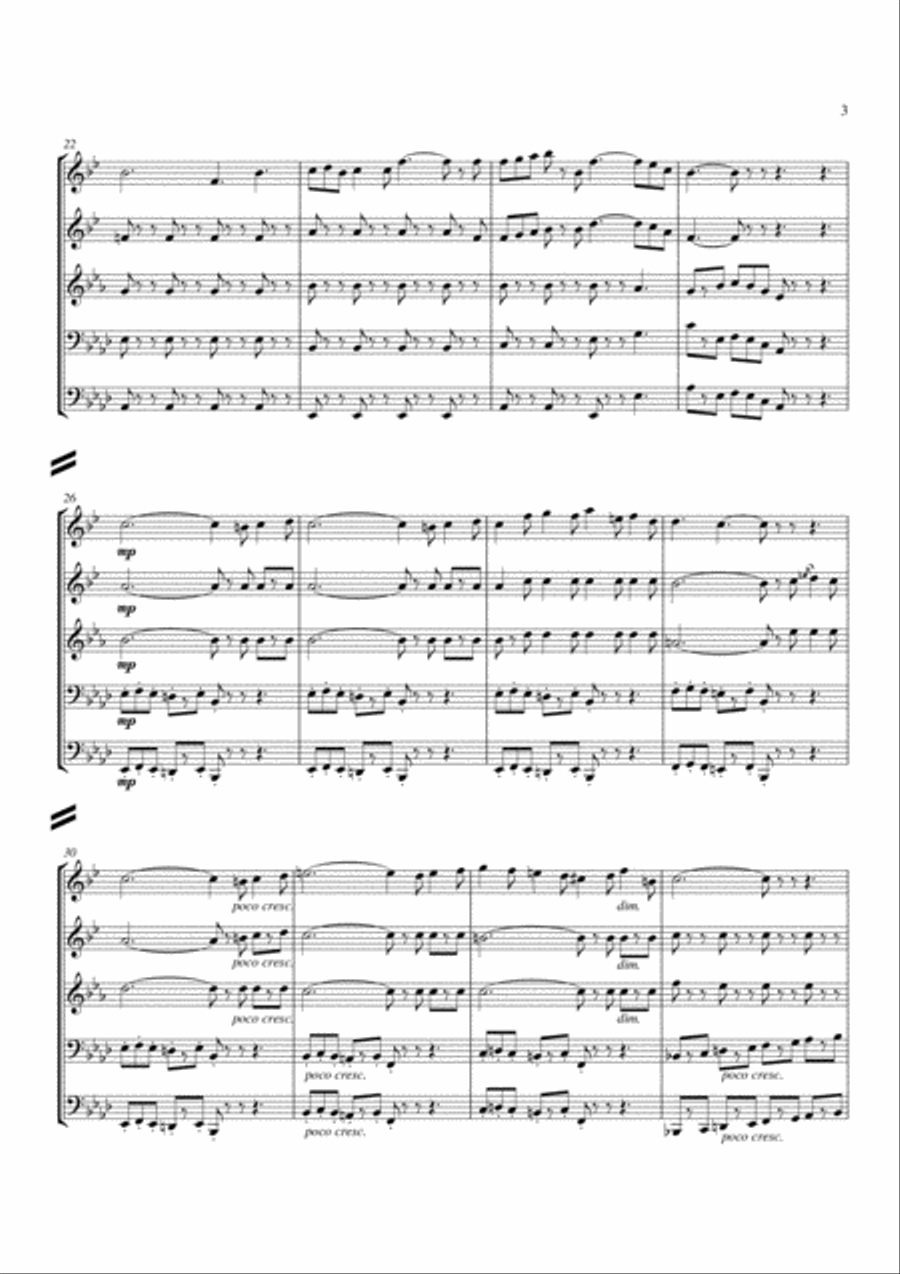 Soldiers Chorus from Faust Choir scores gallery preview page 3