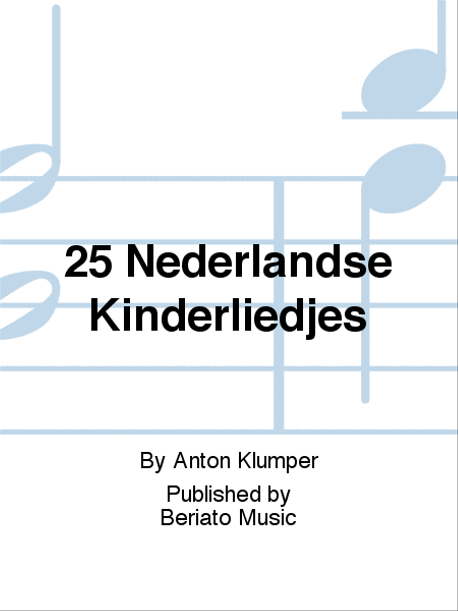 25 Nederlandse Kinderliedjes