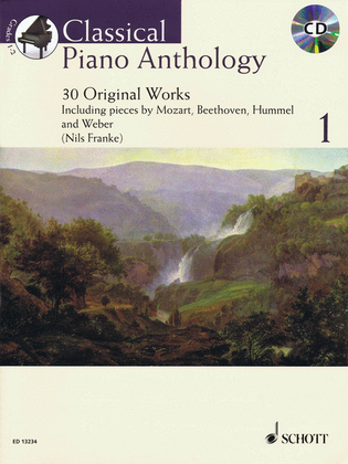 Book cover for Classical Piano Anthology - Volume 1