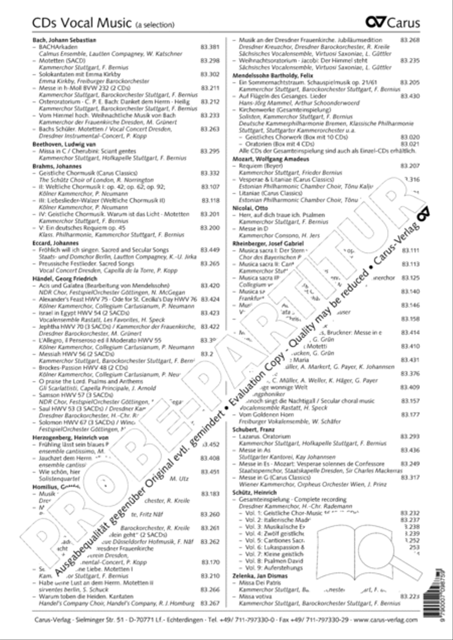 Puer natus est nobis 4-Part scores gallery preview page 9