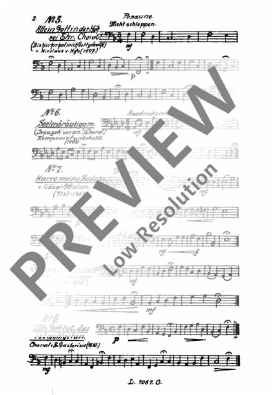Hannovera Hannovera Trombone scores gallery preview page 5