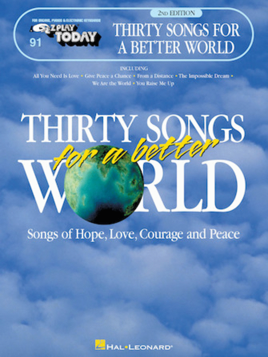 Thirty Songs for a Better World Electronic Keyboard scores gallery preview page 1