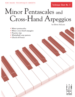 Book cover for Minor Pentascales and Cross-Hand Arpeggios