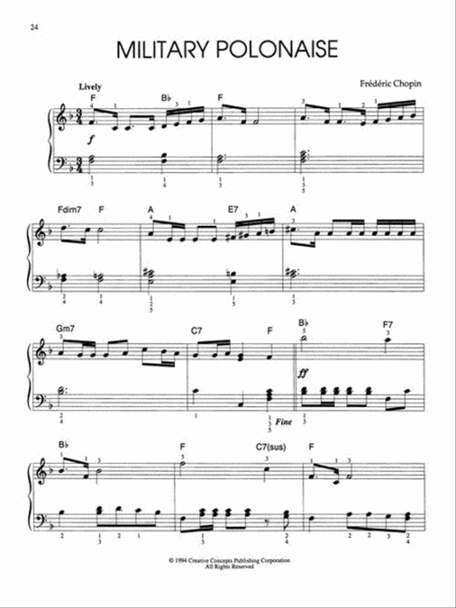 50 Easy Classical Themes Easy Piano scores gallery preview page 6