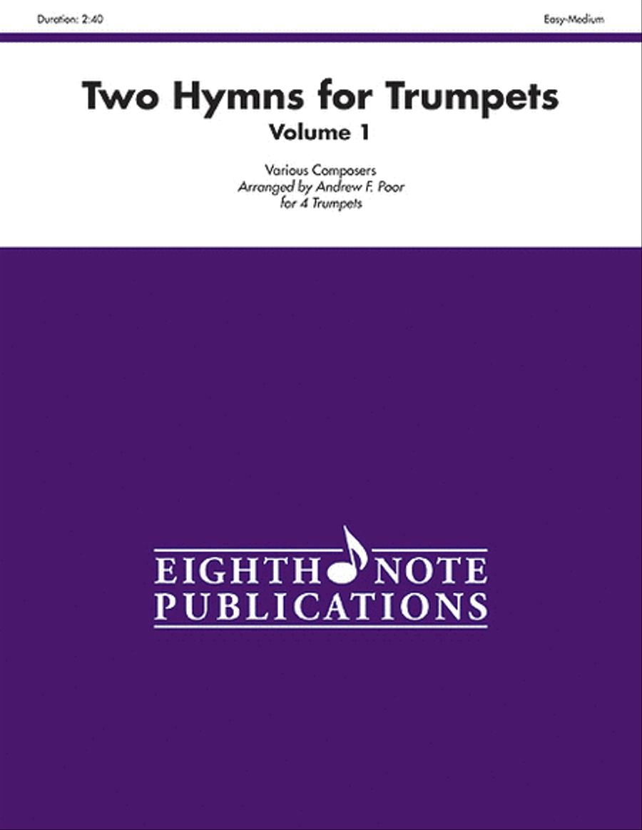 Two Hymns for Trumpets, Volume 1 Small Ensemble scores gallery preview page 1