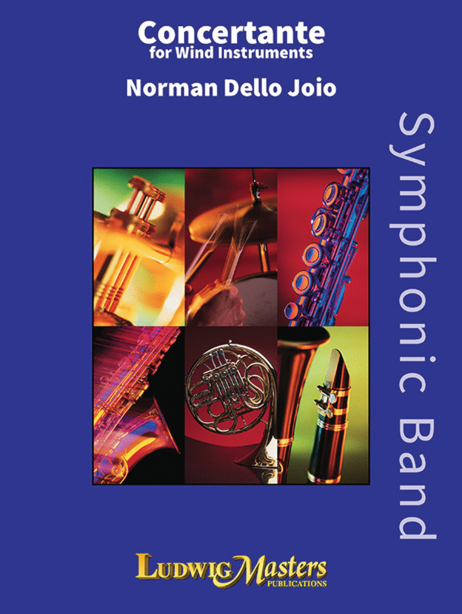 Concertante for Wind Instruments Concert Band scores gallery preview page 1