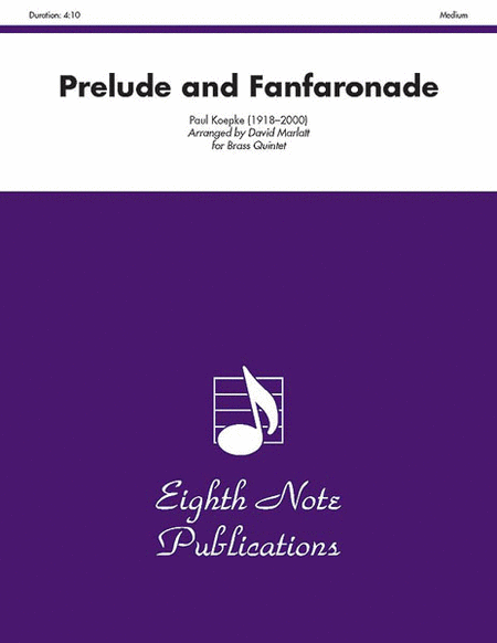 Prelude and Fanfaronade