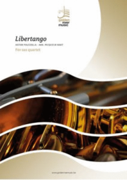 Libertango for saxophone quartet image number null
