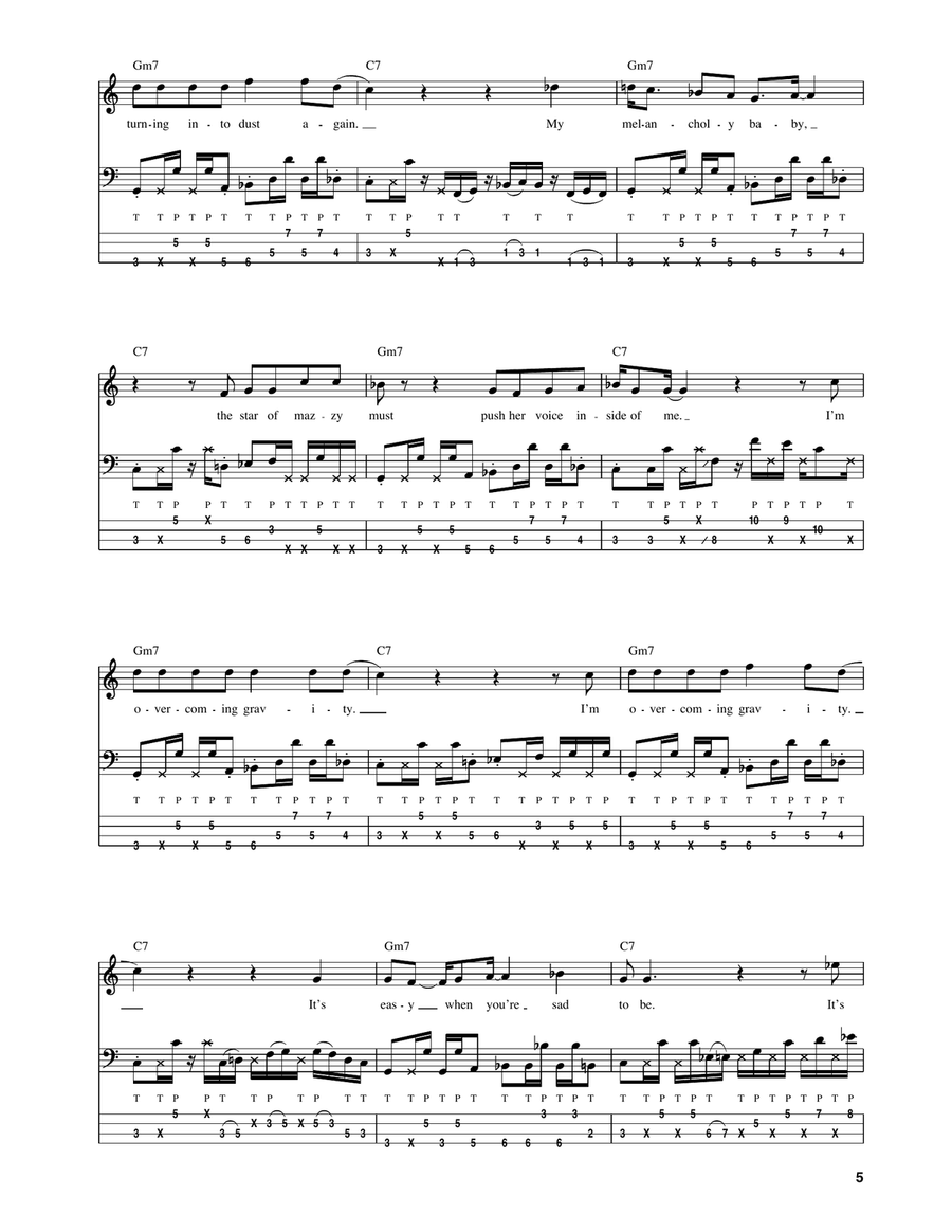 Aeroplane Aeroplane Acoustic Guitar scores gallery preview page 5