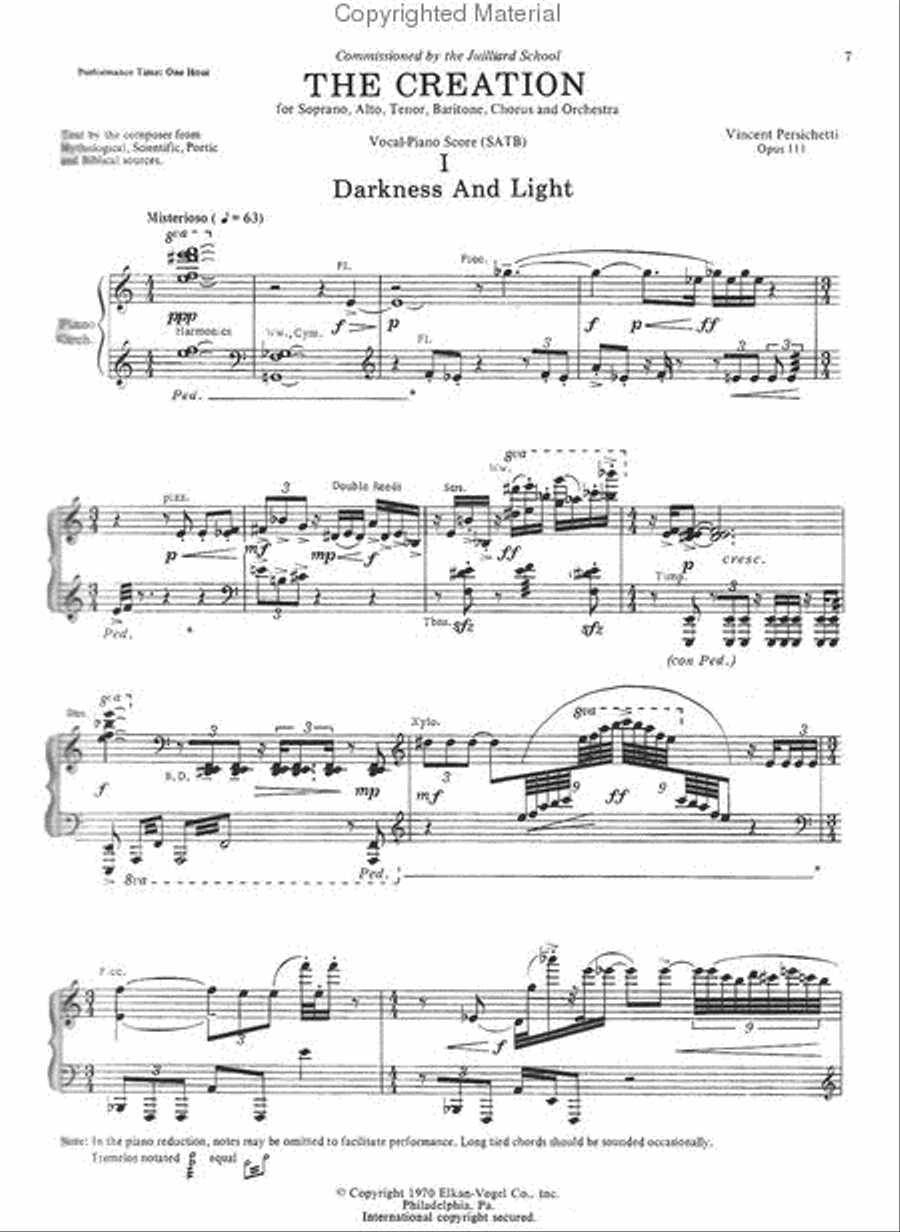 The Creation 4-Part scores gallery preview page 2