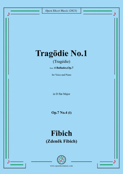 Fibich-Tragödie No.1,in D flat Major