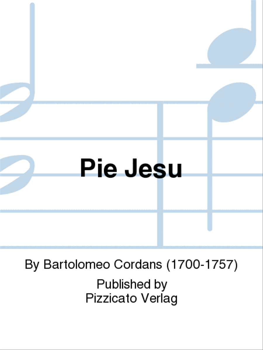 Pie Jesu Pie Jesu Sacred scores gallery preview page 1