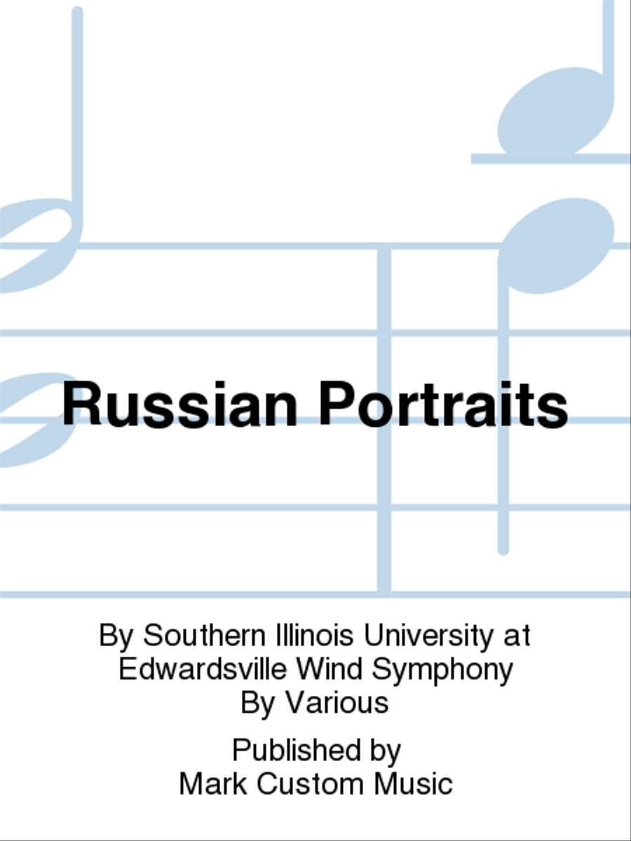 Russian Portraits Concert Band scores gallery preview page 1