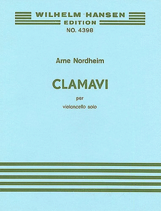 Book cover for Arne Nordheim: Clamavi