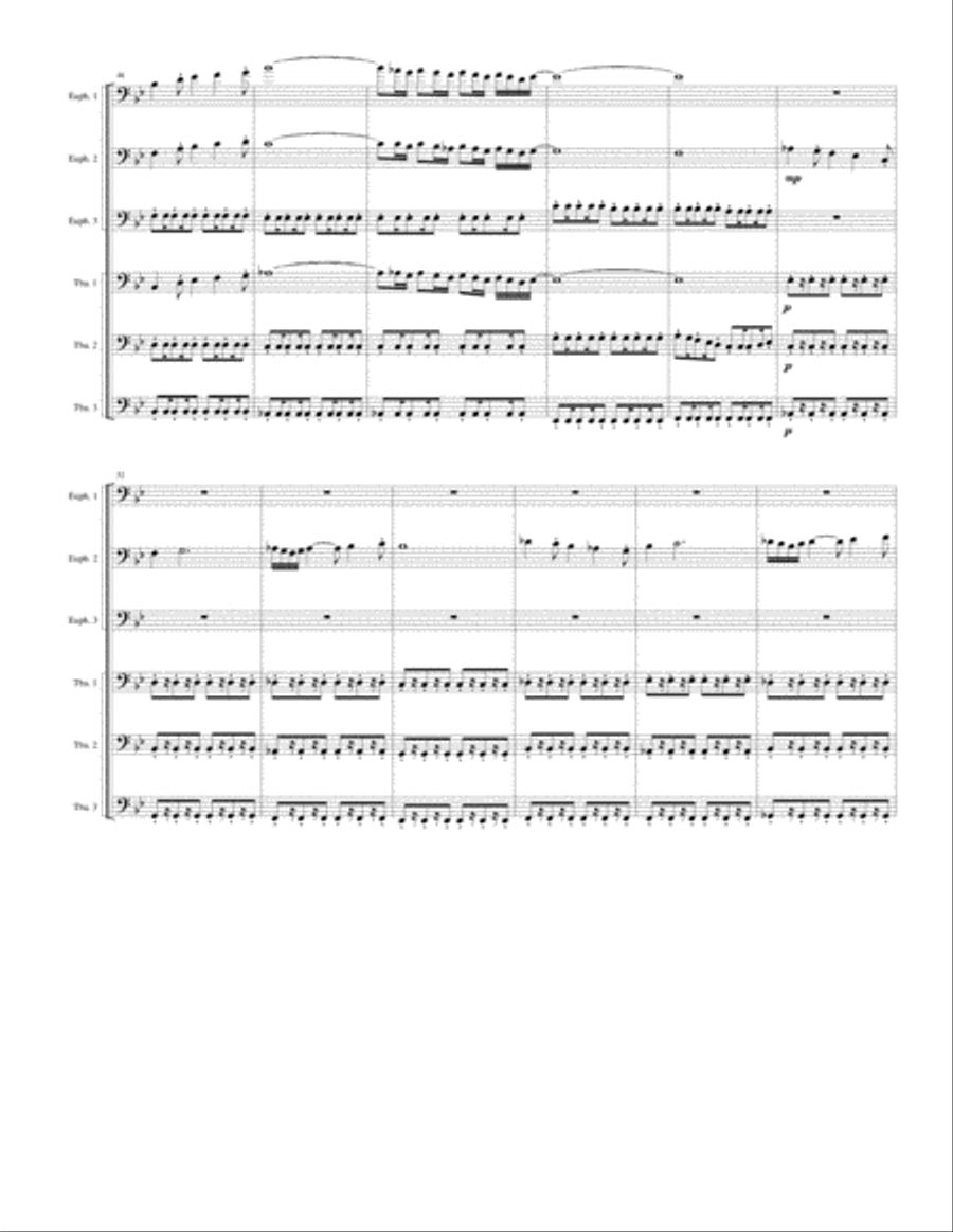 Festiva Brass Ensemble scores gallery preview page 4