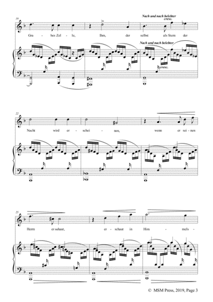 Schumann-Requiem,Op.90 No.7,in F Major,for Voice&Piano