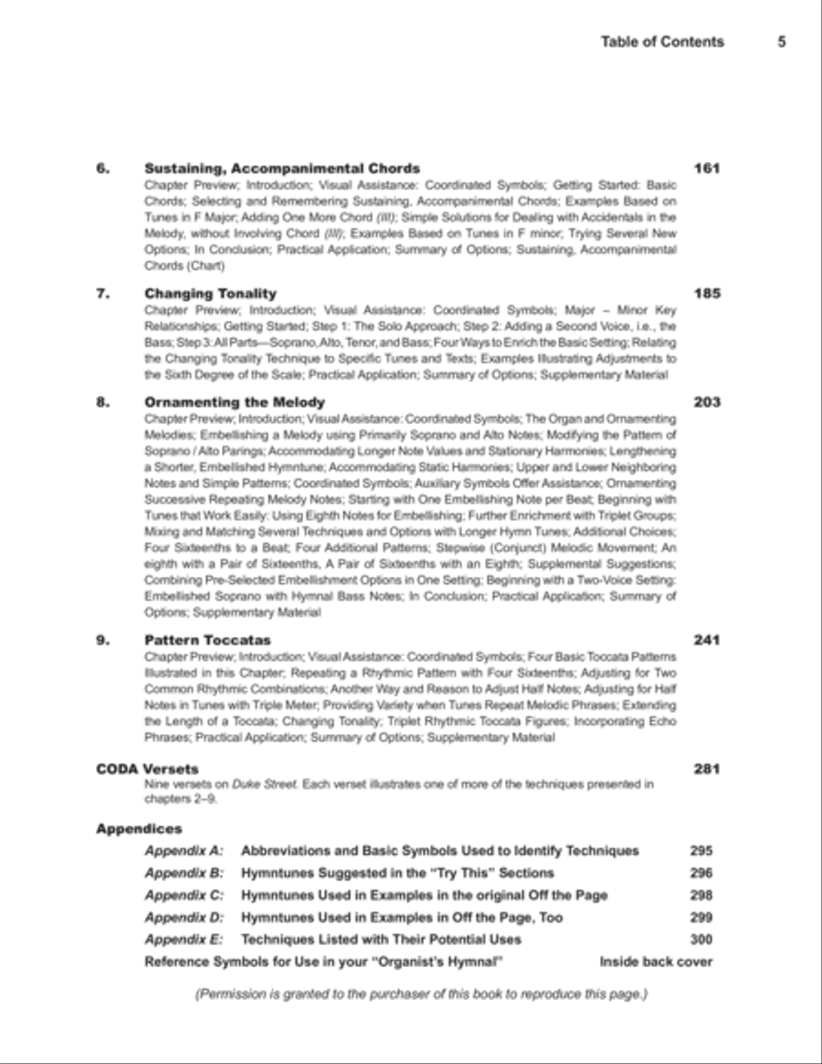 Off the Page, Too Tips and Techniques for Creating Hymn-Based Organ Settings Organ scores gallery preview page 3