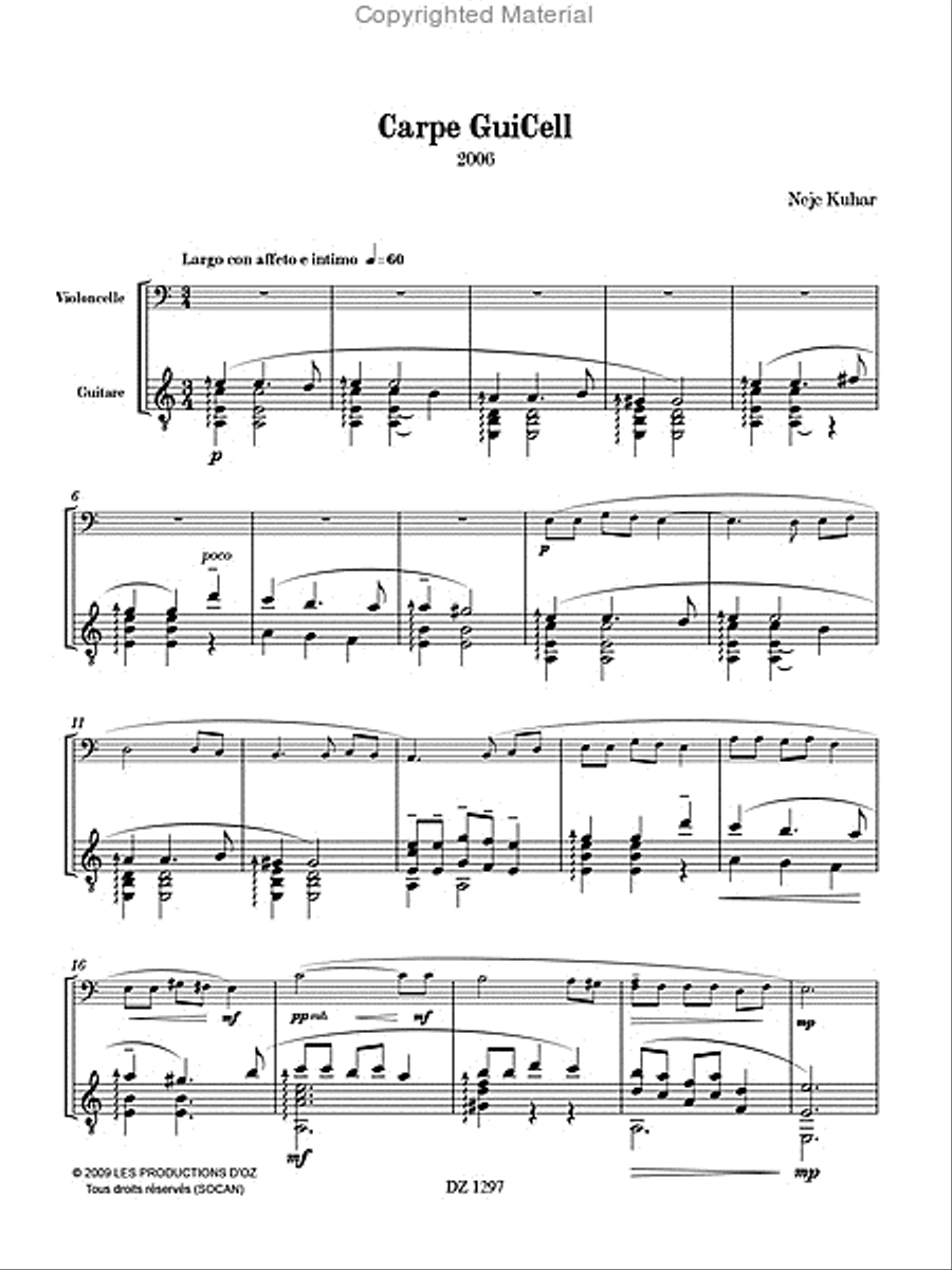 Carpe GuiCell Cello scores gallery preview page 2