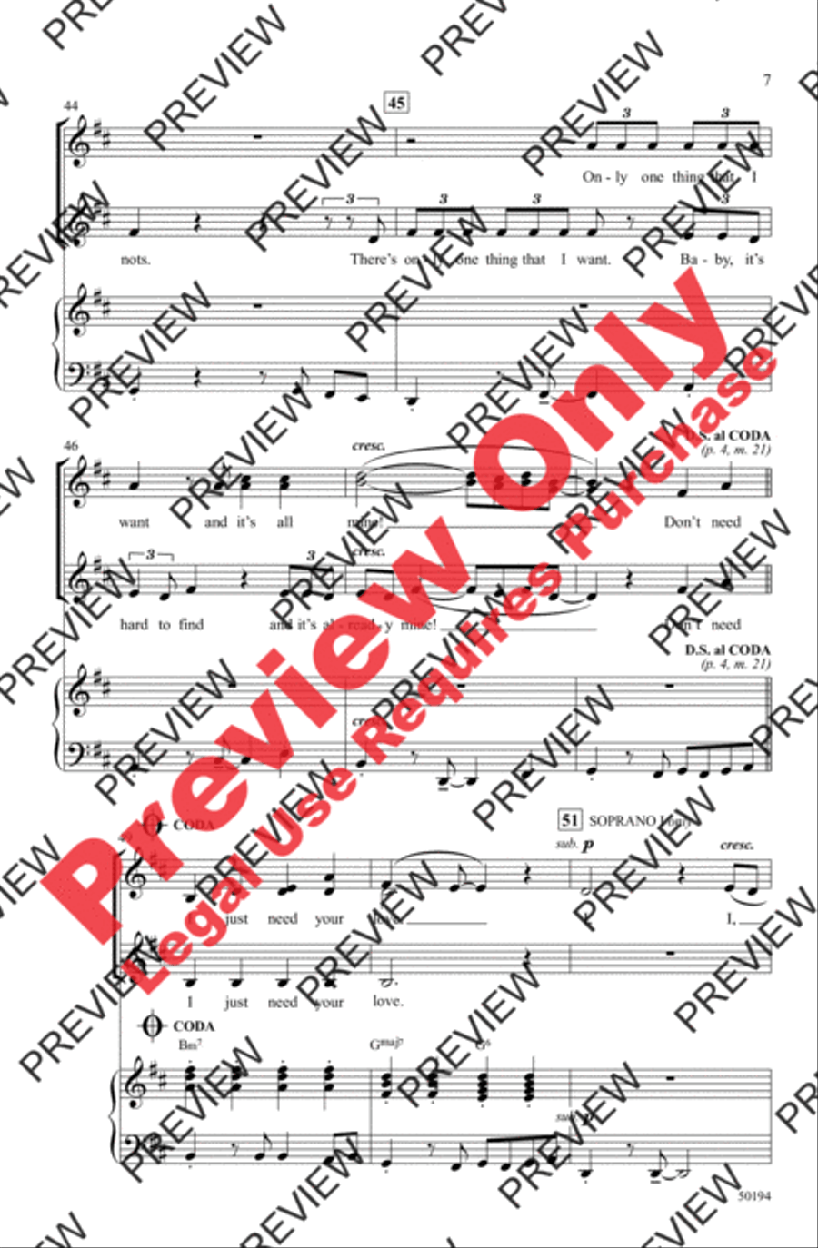 Ribbons and Bows Women's Choir scores gallery preview page 7