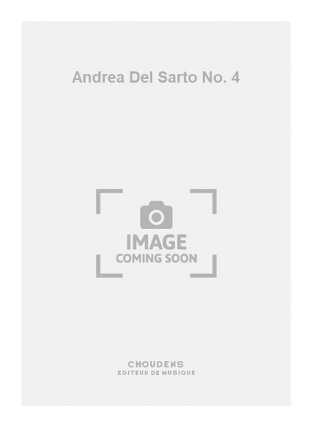 Andrea Del Sarto No. 4