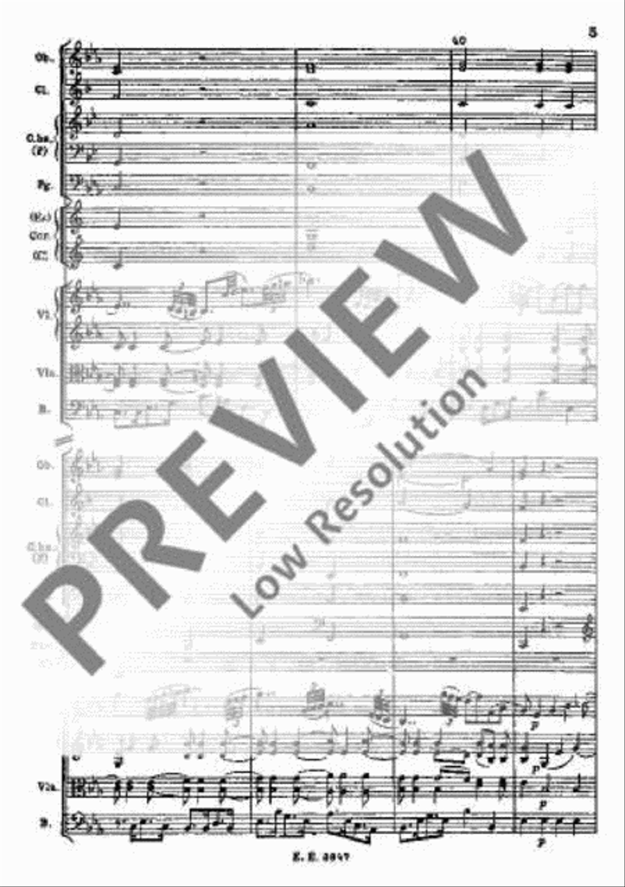 Masonic Funeral Music Orchestra scores gallery preview page 8