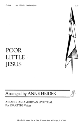 Book cover for Poor Little Jesus