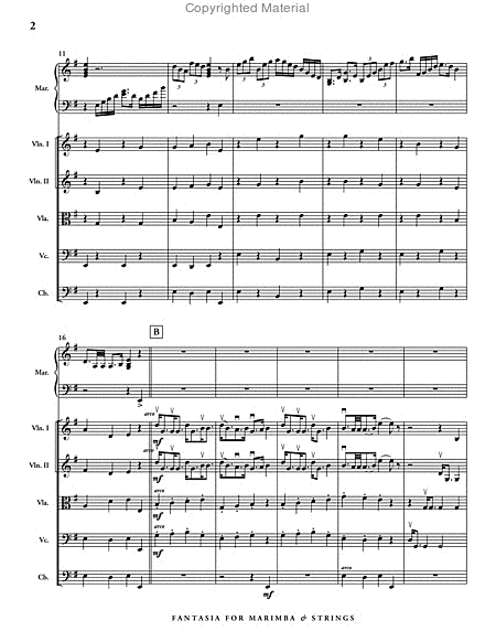 Fantasia for Marimba & Strings