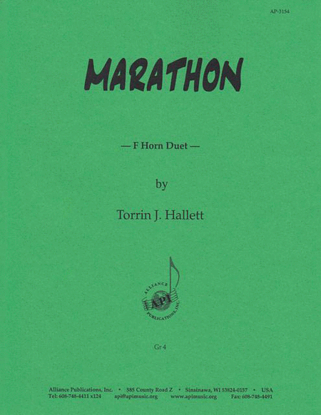 Marathon - Duet For F Horns -