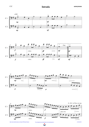 Intrada (easy brass duet Nb. 2 - C/C)