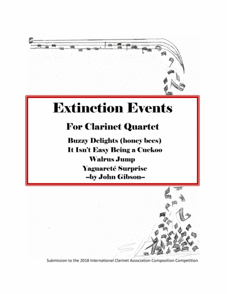 Extinction Events for Clarinet Quartet image number null