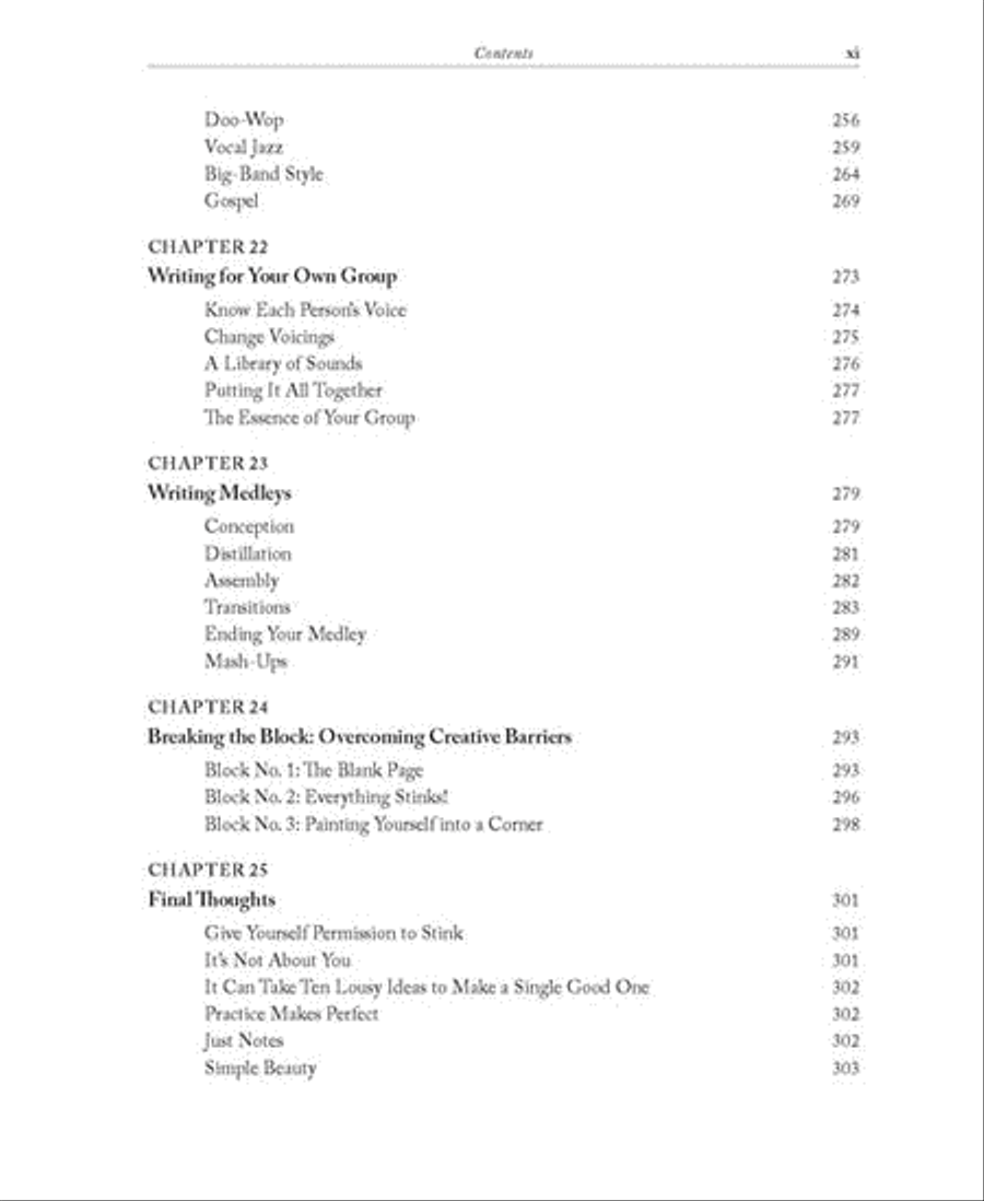 A Cappella Arranging A Cappella scores gallery preview page 8