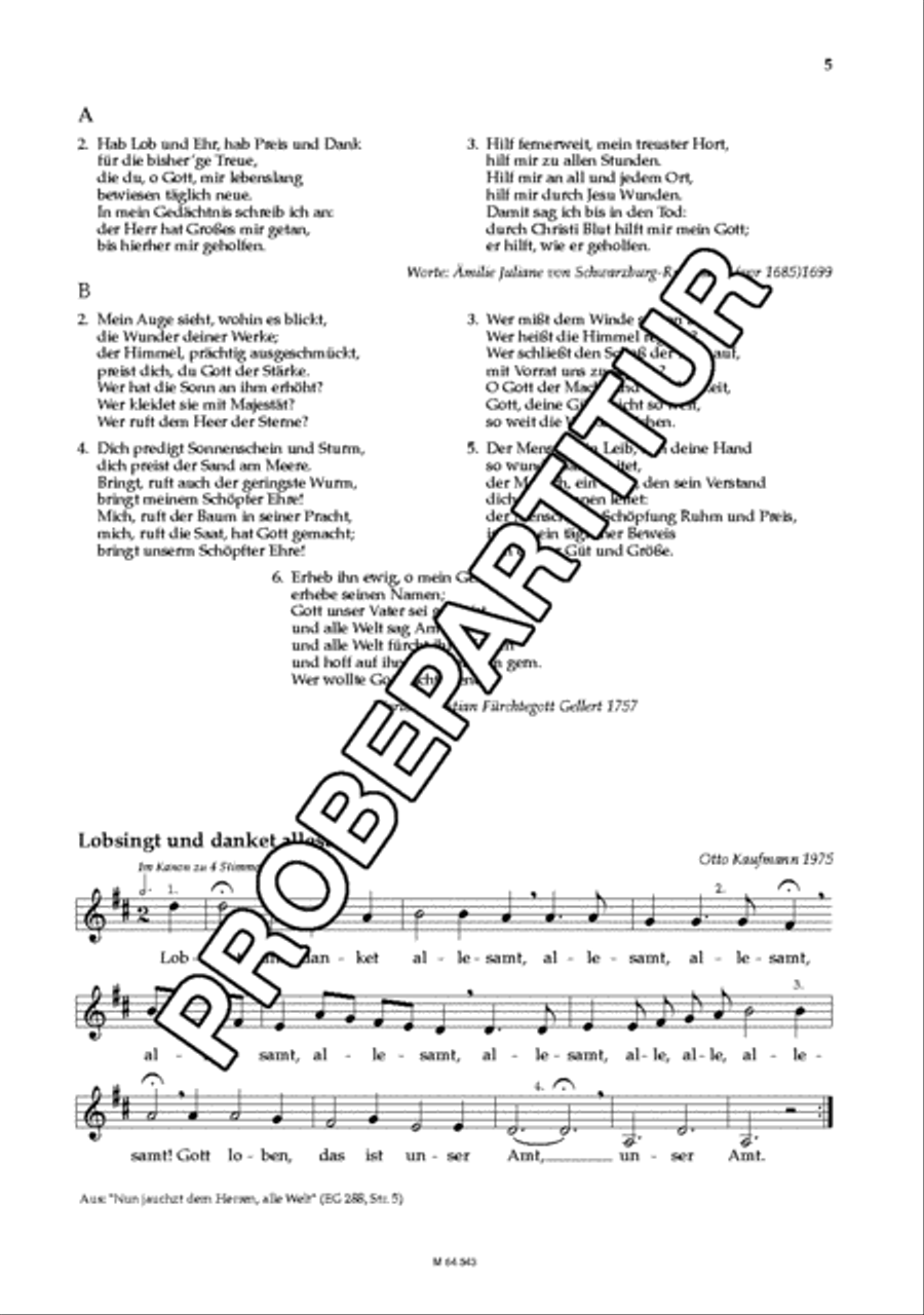 Trost und Freude Trost und Freude Mixed Choir scores gallery preview page 6