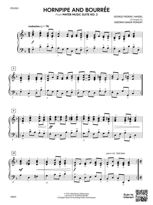 Hornpipe and Bourrée: Piano Accompaniment
