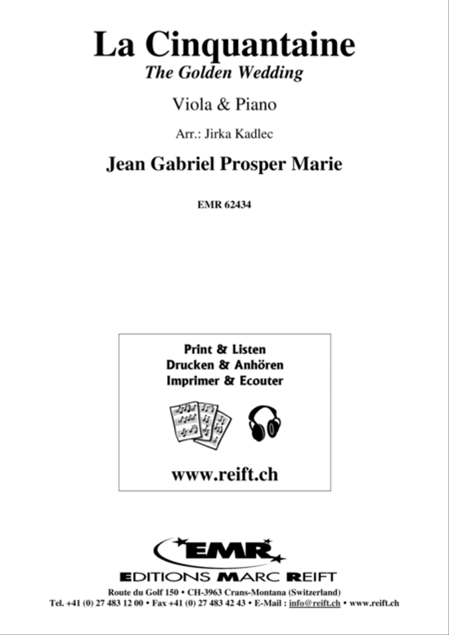 La Cinquantaine Piano Accompaniment scores gallery preview page 2