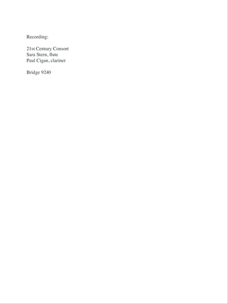 [Froom] Circling (Flute and Clarinet) Woodwind Duet scores gallery preview page 4