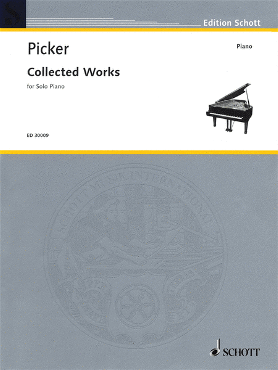 Collected Works for Solo Piano Piano Solo scores gallery preview page 1