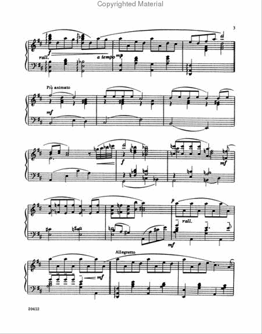 Forgotten Dreams Forgotten Dreams Piano Solo scores gallery preview page 3