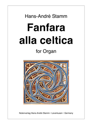 Book cover for Fanfara alla celtica for organ