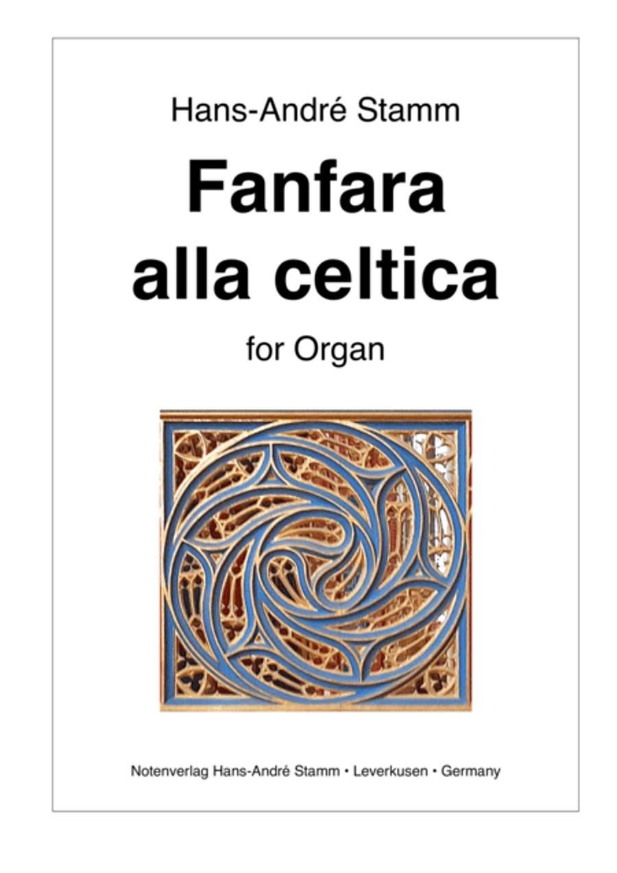 Fanfara alla celtica for organ Fanfara alla celtica for organ Organ Solo scores gallery preview page 1