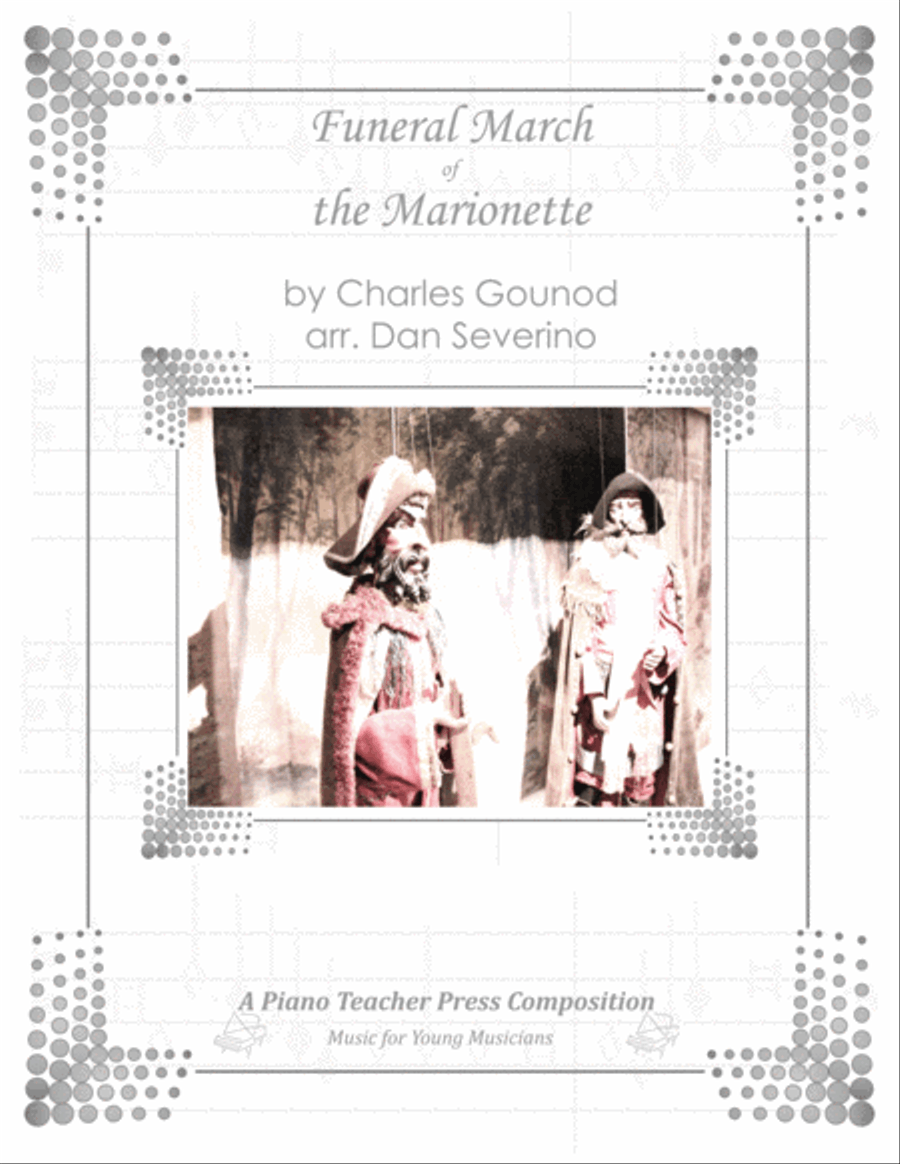 Funeral March of the Marionette Piano Method scores gallery preview page 1