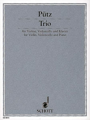 Book cover for Trio For Violin Cello And Piano