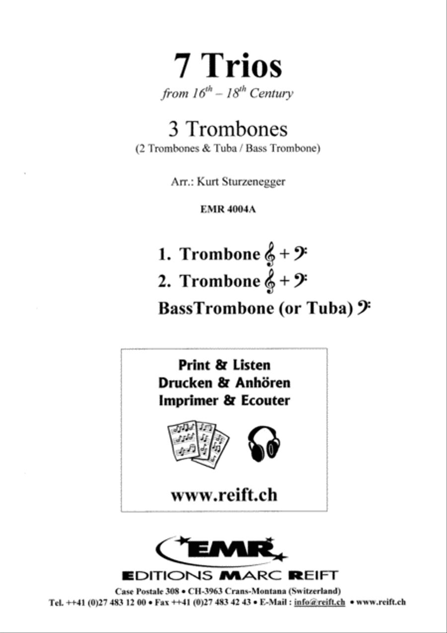 7 Trios Trombone scores gallery preview page 10