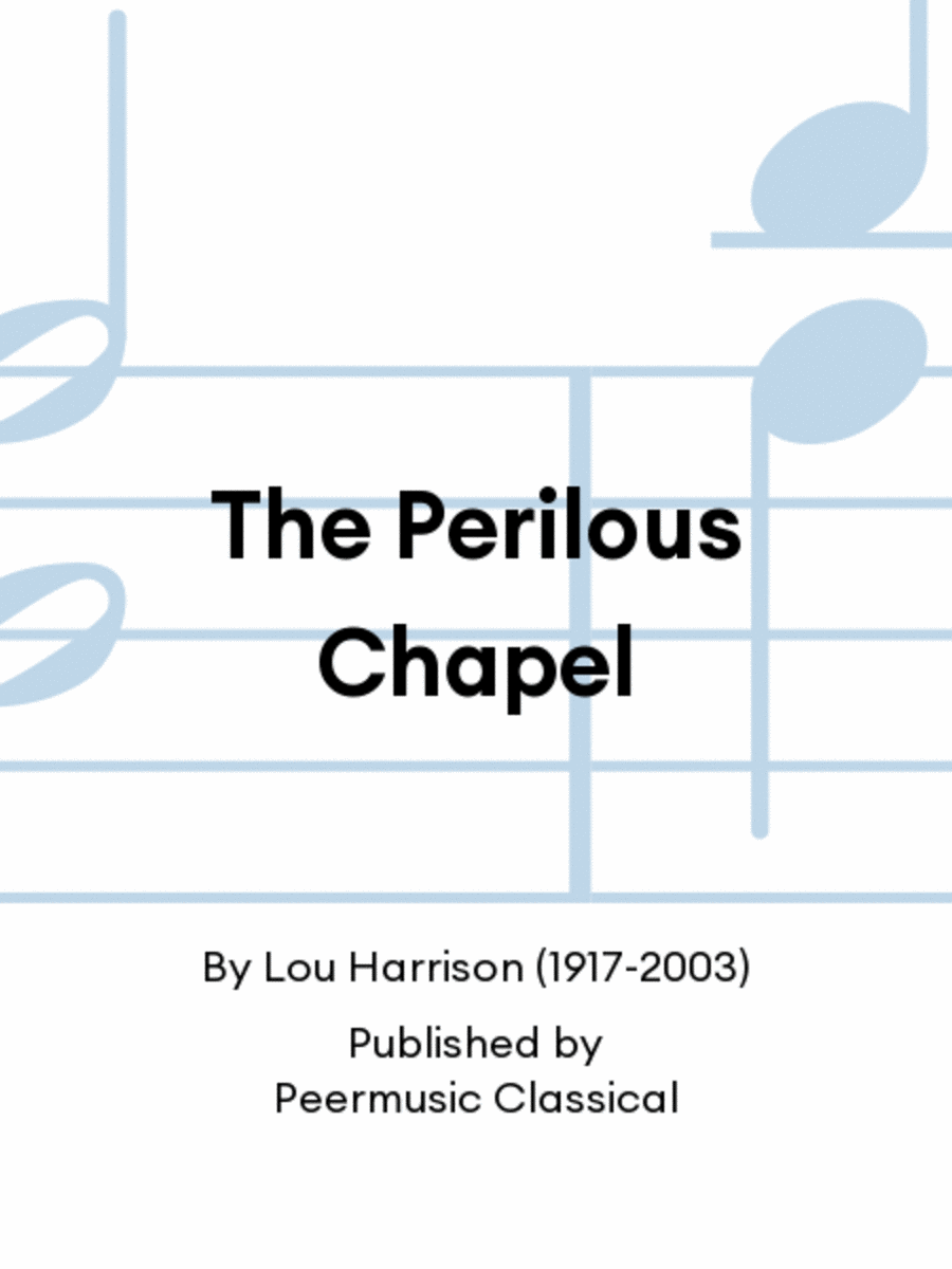 The Perilous Chapel The Perilous Chapel Chamber Music scores gallery preview page 1